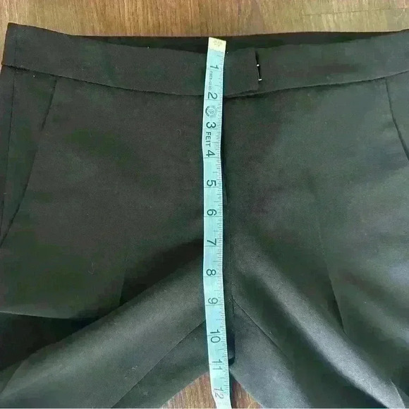 Maje black cropped trousers with pockets size 36 - Picture 7 of 9